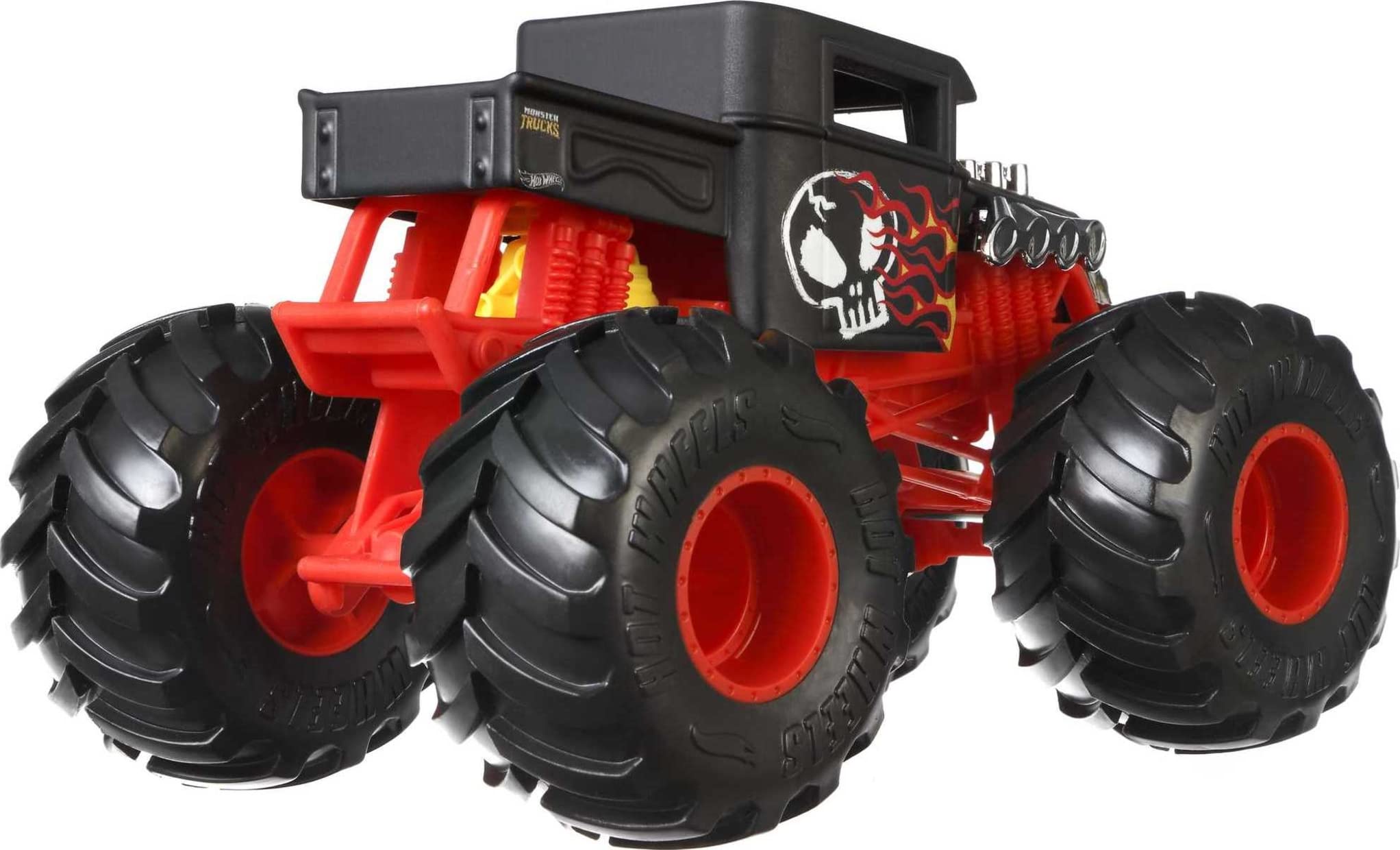 Amazon.com: Hot Wheels Toy Monster Trucks, Oversized Die-Cast Bone
